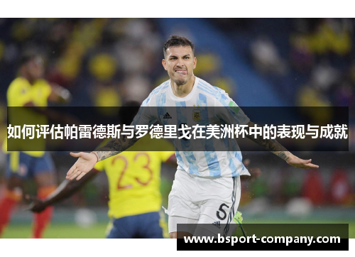 如何评估帕雷德斯与罗德里戈在美洲杯中的表现与成就